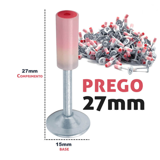 Ferramenta Kit Pistola de Fixação Finca Pino com 220 Pregos