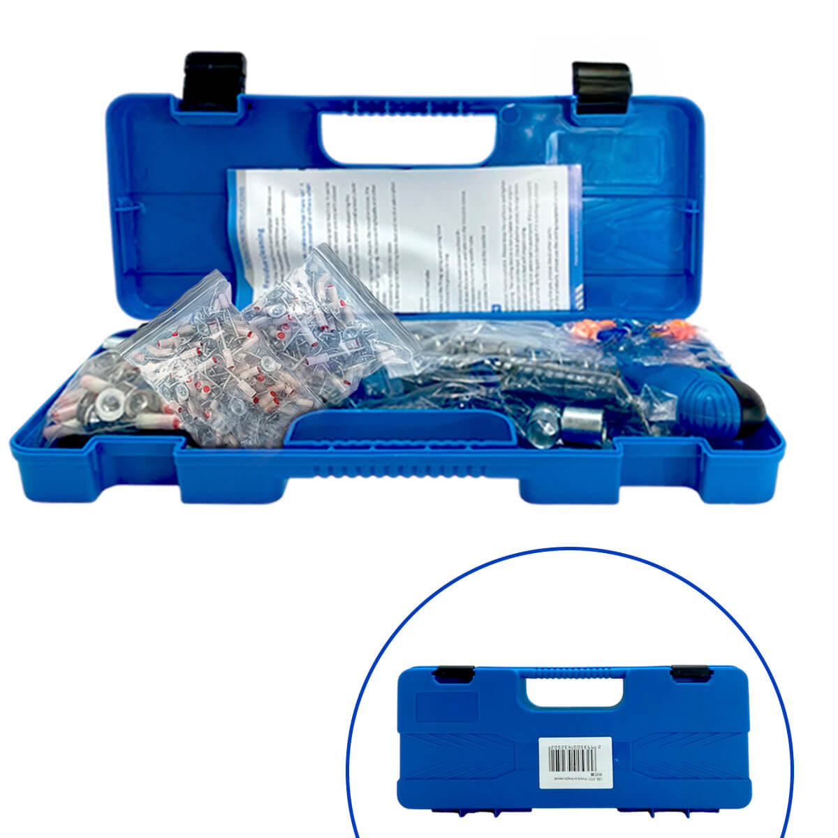 Ferramenta Kit Pistola de Fixação Finca Pino com 220 Pregos